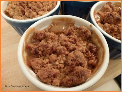 Crumble Mirabelles Pommes Quetsches