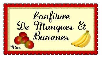 Confiture de mangues et bananes
