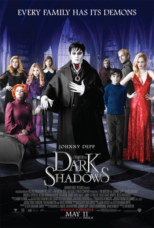 Trailer + Affiche de Dark Shadows, le prochain Tim Burton