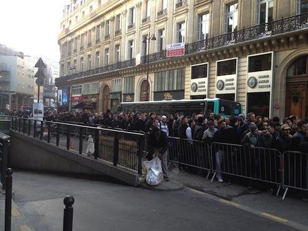 Les Apple Stores de France débordé à l’arrivée de l’iPad 3