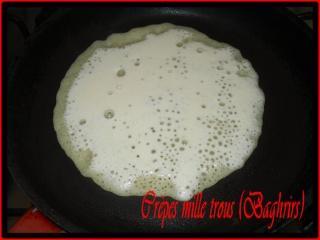 Baghrirs ou crèpes mille trous