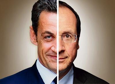 Sarko et Hollande : à part se critiquer, pas grand-chose à dire.
