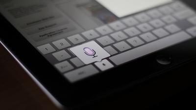 Dictée sur le Nouvel iPad, écrivez avec la voix...