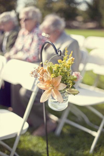 ceremonie-mariage-piquet-fer decoration de mariage vintage