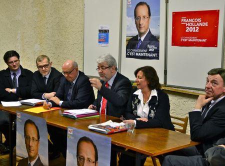 PRESIDENTIELLES 2012 ST-QUENTIN conf presse