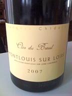 De retour d'Allemagne : Montlouis, Roche Buissieres