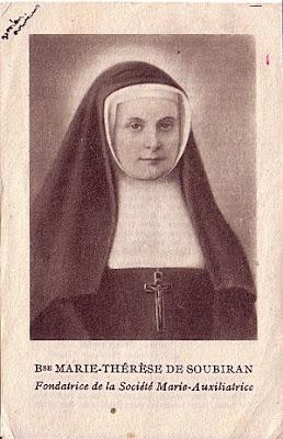 Bienheureuse Marie Thérèse de Soubiran