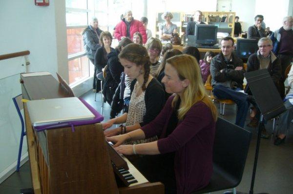 Dimanche matin en musique à la médiathèque l'Odyssée de Lomme