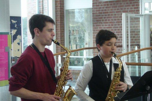 Dimanche matin en musique à la médiathèque l'Odyssée de Lomme