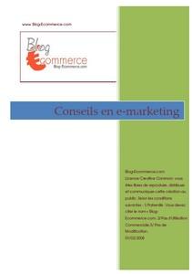 Livre gratuit “Mes Conseils e–Marketing” par Olivier Levy