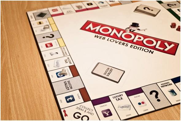 Monopoly le bien-aimé, édition web lovers
