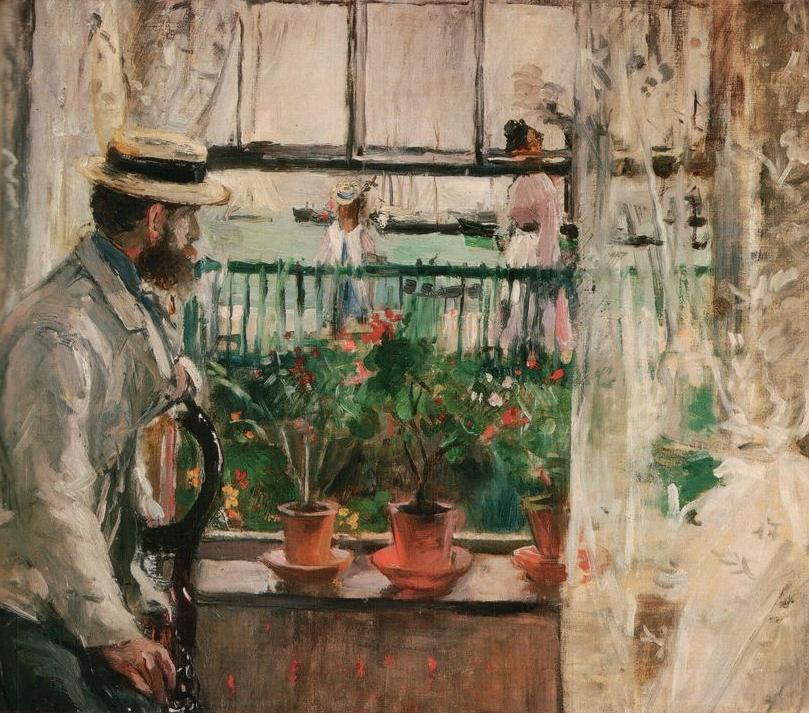 Berthe MORISOT «Eugène Manet à l'Ile de Wight»