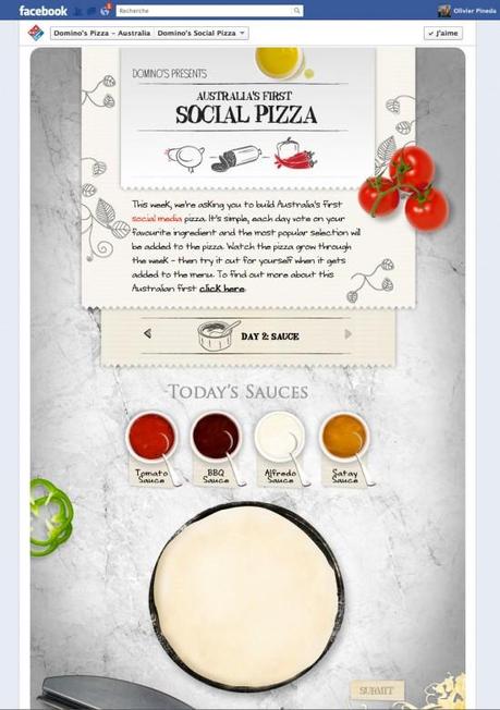 01 socialpizza 01 550x780 Dominos vous invite à créer la première Social Pizza
