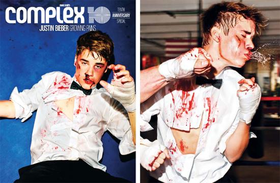 Justin Bieber K.O Boxe Complex Magazine