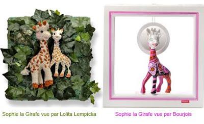 Sophie La Girafe fête son anniversaire