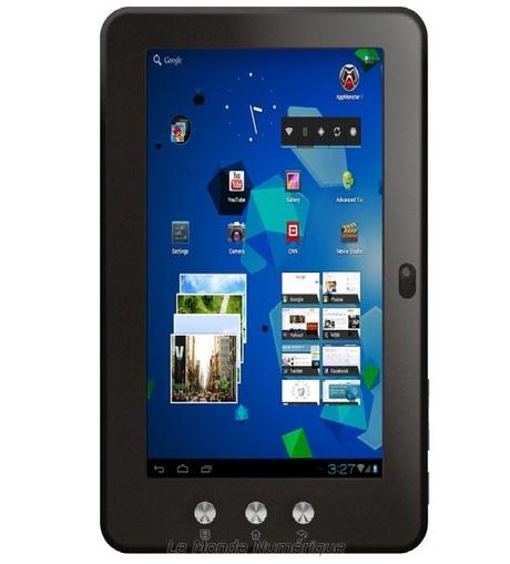 Nouvelle tablette multitouch sous Android 4 Mpman MID74C à moins de 100 €
