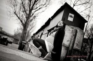 Vanessa & Benoît : séance photos future maman, Paris (75)