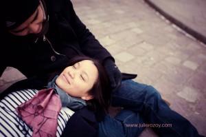 Vanessa & Benoît : séance photos future maman, Paris (75)