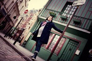 Vanessa & Benoît : séance photos future maman, Paris (75)