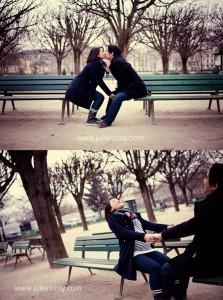 Vanessa & Benoît : séance photos future maman, Paris (75)