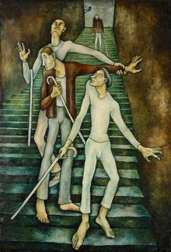 Les aveugles - Jean Martin