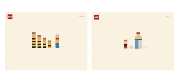 La pub Imagine, par LEGO
