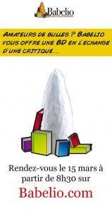 Masse Critique BD Où Babelio offre des livres aux amateurs de bulles !