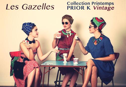 Les Gazelles Collection Printemps PRIOR K Vintage