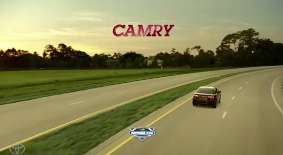 Toyote Camry : changement record de carrosserie