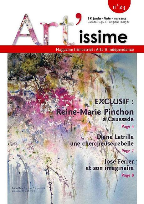 Le numéro 23 du magazine artistique « Art’ issime »