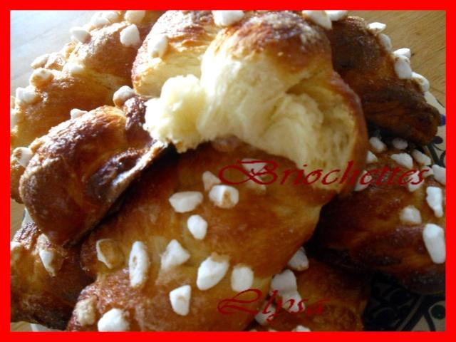 Briochettes à la vanille et cadeau