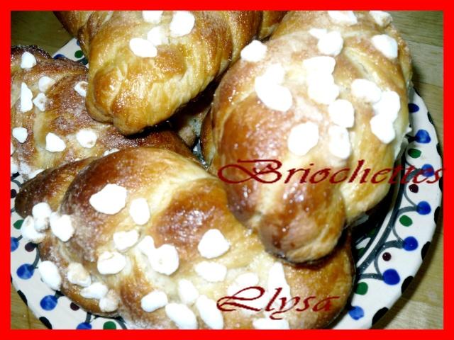 Briochettes à la vanille et cadeau