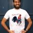  T-shirt Made in France de Annette Marnat chez Mr Poulet    Un tee shirt en coton biologique et équitable personnalisé     Prix : 27€      Voir le produit  