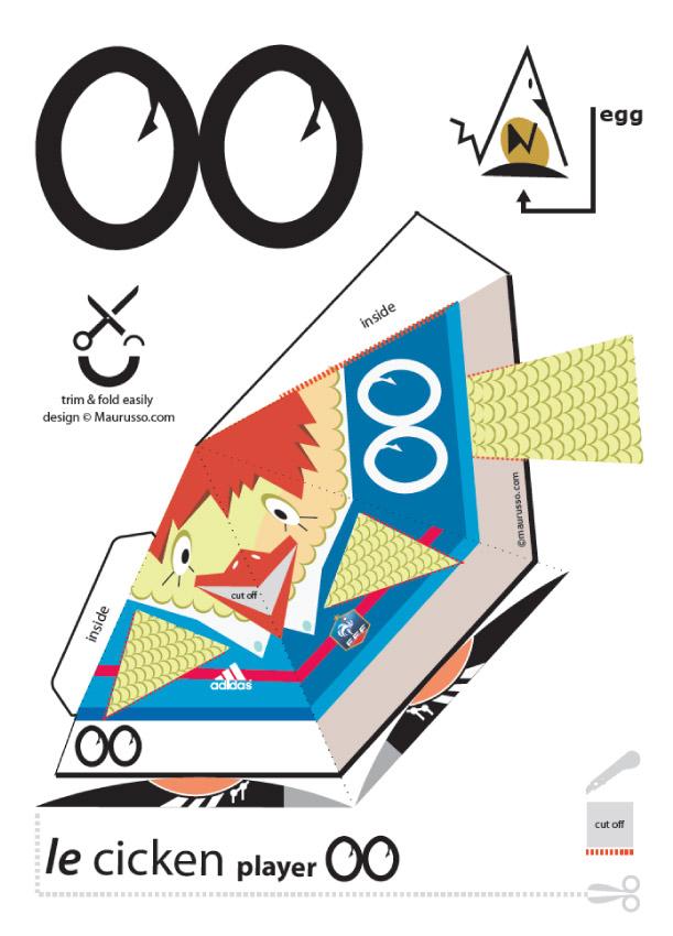 Le Coq Footballeur de Mau Russo