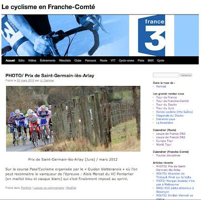 LE CYCLISME EN FRANCHE-COMTÉ