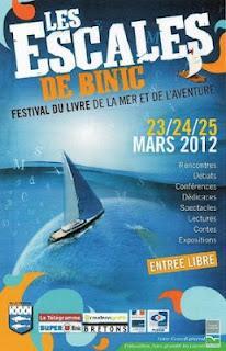 Festival du livre  de la mer et de l'aventure en Bretagne actuellement