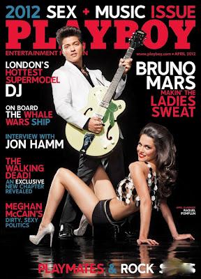 Bruno Mars joue la carte sexy en posant pour Playboy