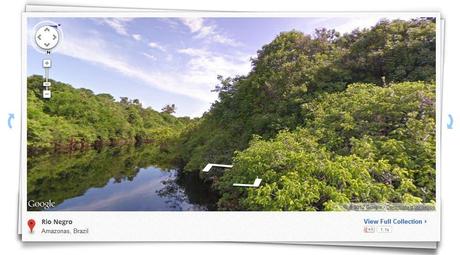 Google Street View maintenant sur l’Amazone