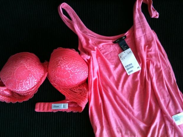 Mon shopping coloré du vendredi!