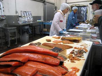 REMONTEES DE SAUMON A BROOKLYN !