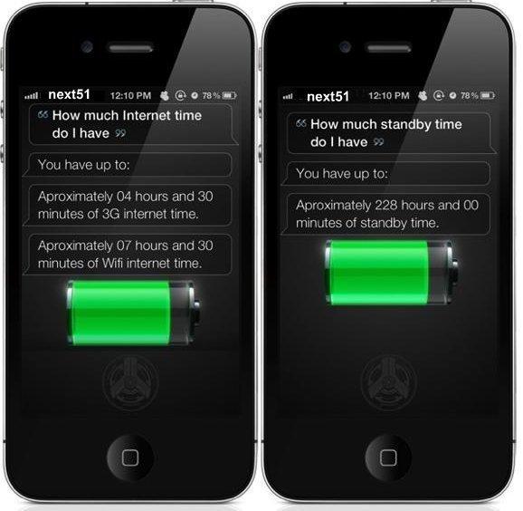 BatteryLevelAE sur iPhone, la voix de votre batterie via Siri...