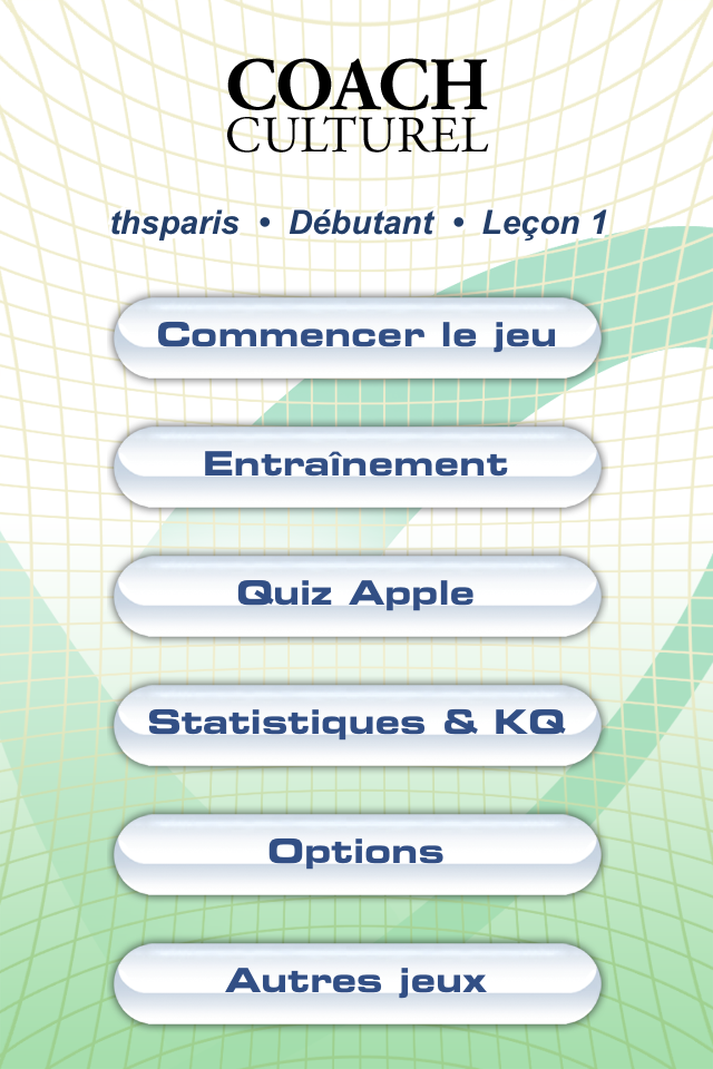 Coach Culturel : Nouvelle application quiz sur l’App Store