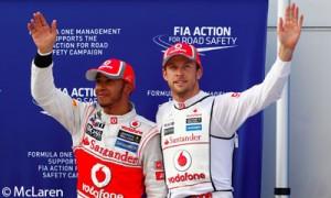 F1 : La grille de départ du Grand Prix de Malaisie 2012
