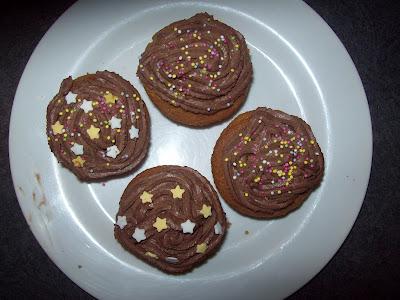 Un tour en cuisine: Cupcakes vanille chocolat