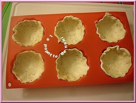 Pâte salé au fromage blanc / Ronde # 26 tartelettes.jpg