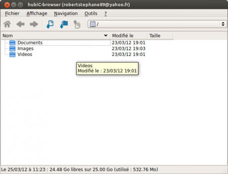 Installer sur Ubuntu hubiC proposant 25 Go gratuit sur le cloud.