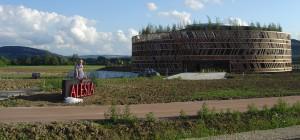 de passage sur le chantier en août 2011