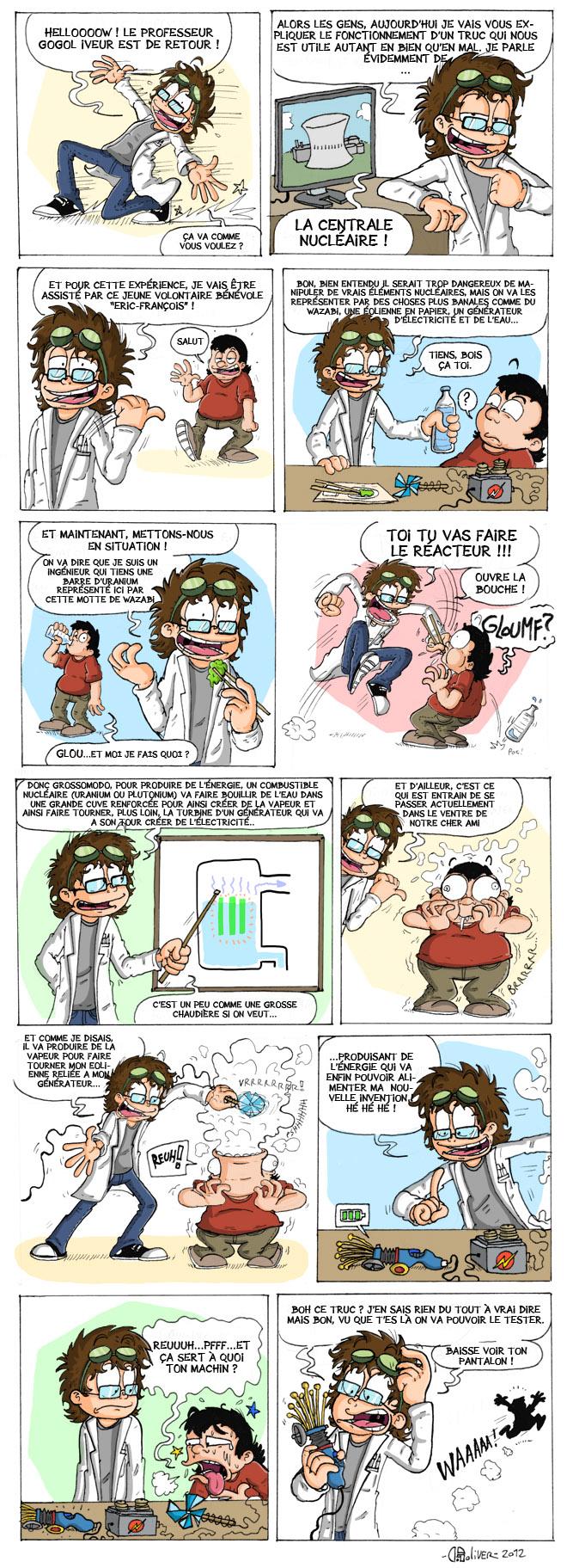 Professeur Gogol Iveur : Le nucléaire