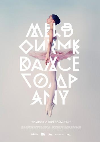 Une série d’affiches pour la “Melbourne Dance Company”, par Josip Kelava