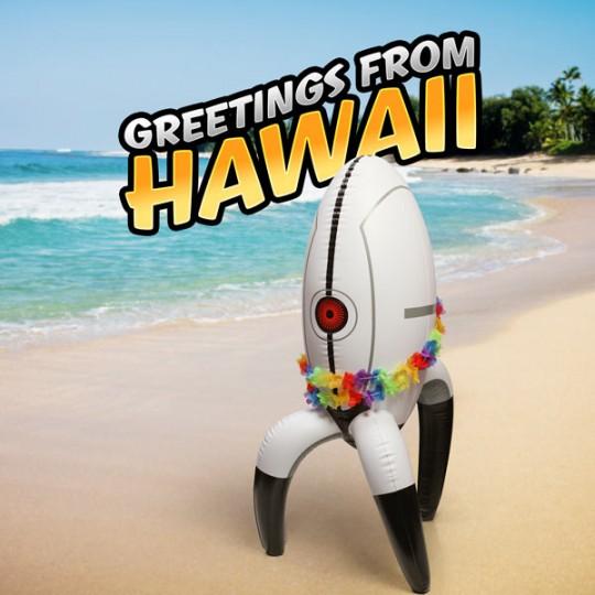 ecca inflatable turret beach 540x540 Portal : une tourelle Sentry gonflable